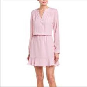 Joie Acey Dress Long Sleeve Size Small Mini Ruffle Cinched Waist